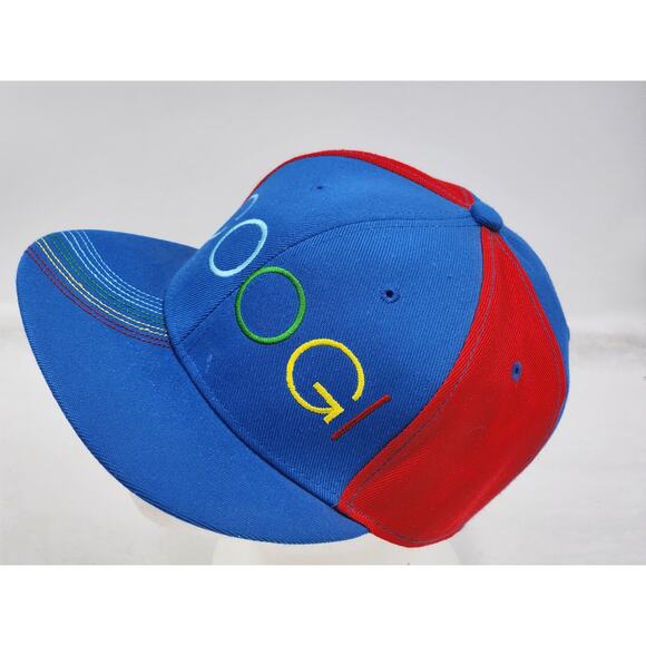 Coogi Hat Blue Red Cap Streetwear Urban Fashion Hip Hop Style Bold Size 7 1/4 - Picture 12 of 13